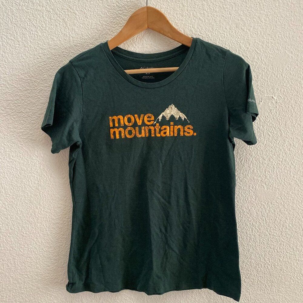 Columbia Move Mountains Hiking Outdoor Climbing Short Sleeve T-Shirt Medium